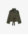 Short trench coat