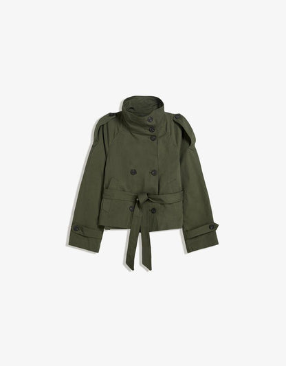 Short trench coat