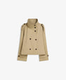 Short trench coat