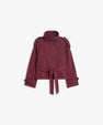 Short trench coat