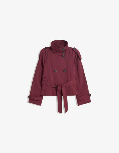 Short trench coat