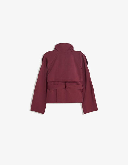 Short trench coat