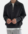 Maison Verdi | Men's Half-Zip Vintage Premium Knit Sweater