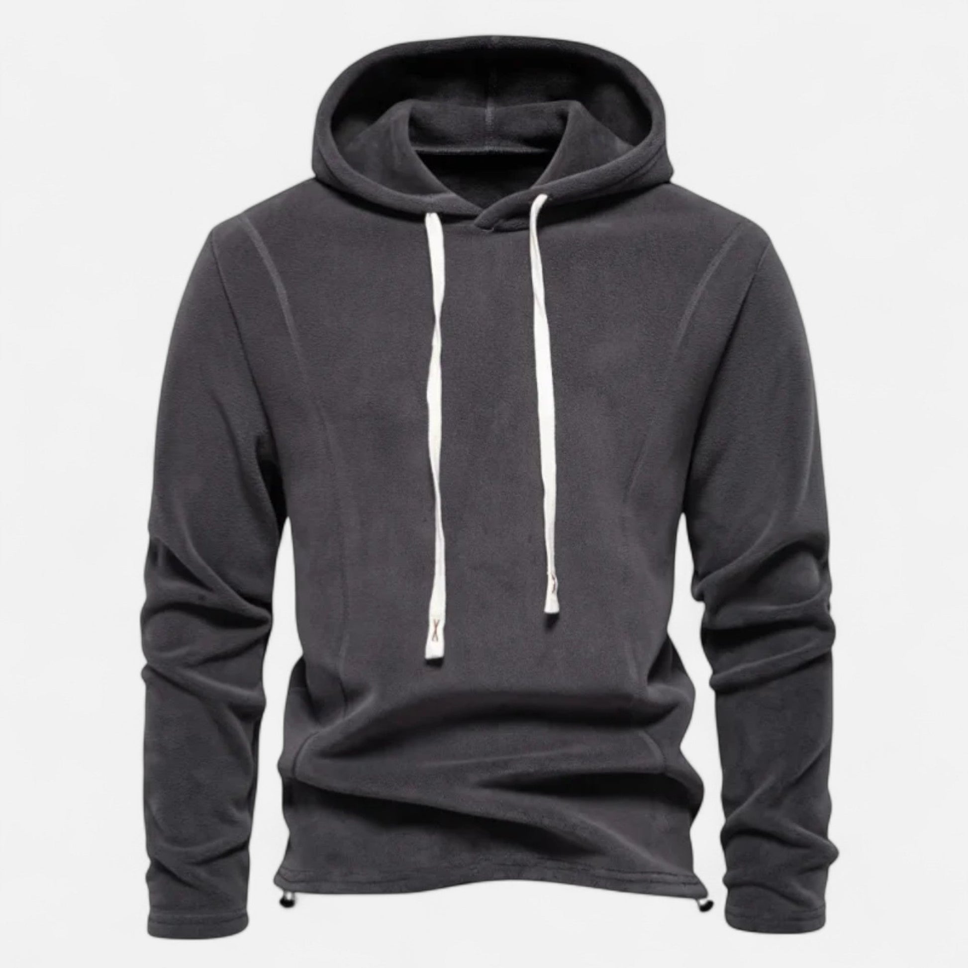 Maison Verdi | Men's Fleece Zip-Up Sweater Autumn-Winter