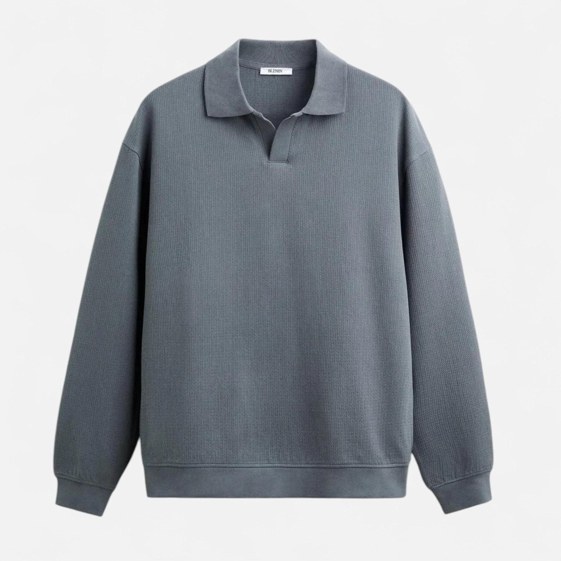 Maison Verdi | Men's Long Sleeve Polo Heritage Style