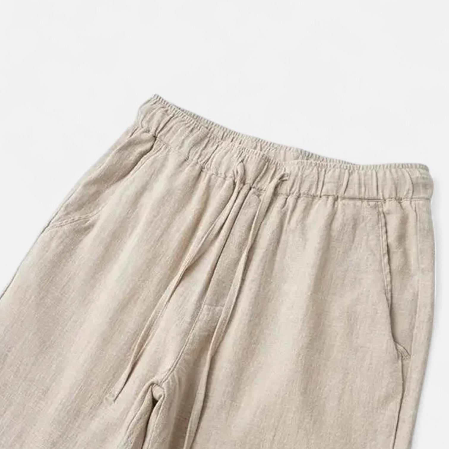 Maison Verdi| Wide Linen Pants for Men – Breathable Comfort for Spring & Summer