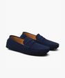 Suede Driver Loafers