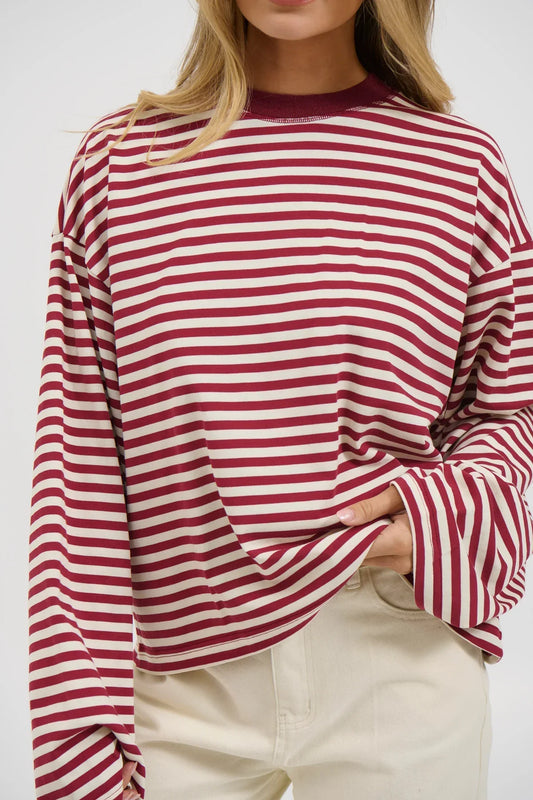 Maya striped long sleeve