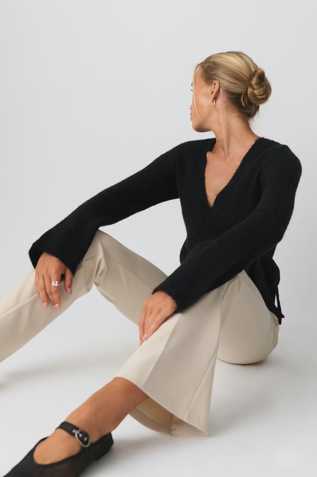 Eloria Soft Wrap Cardigan