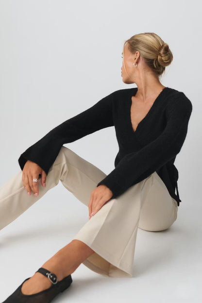 Eloria Soft Wrap Cardigan