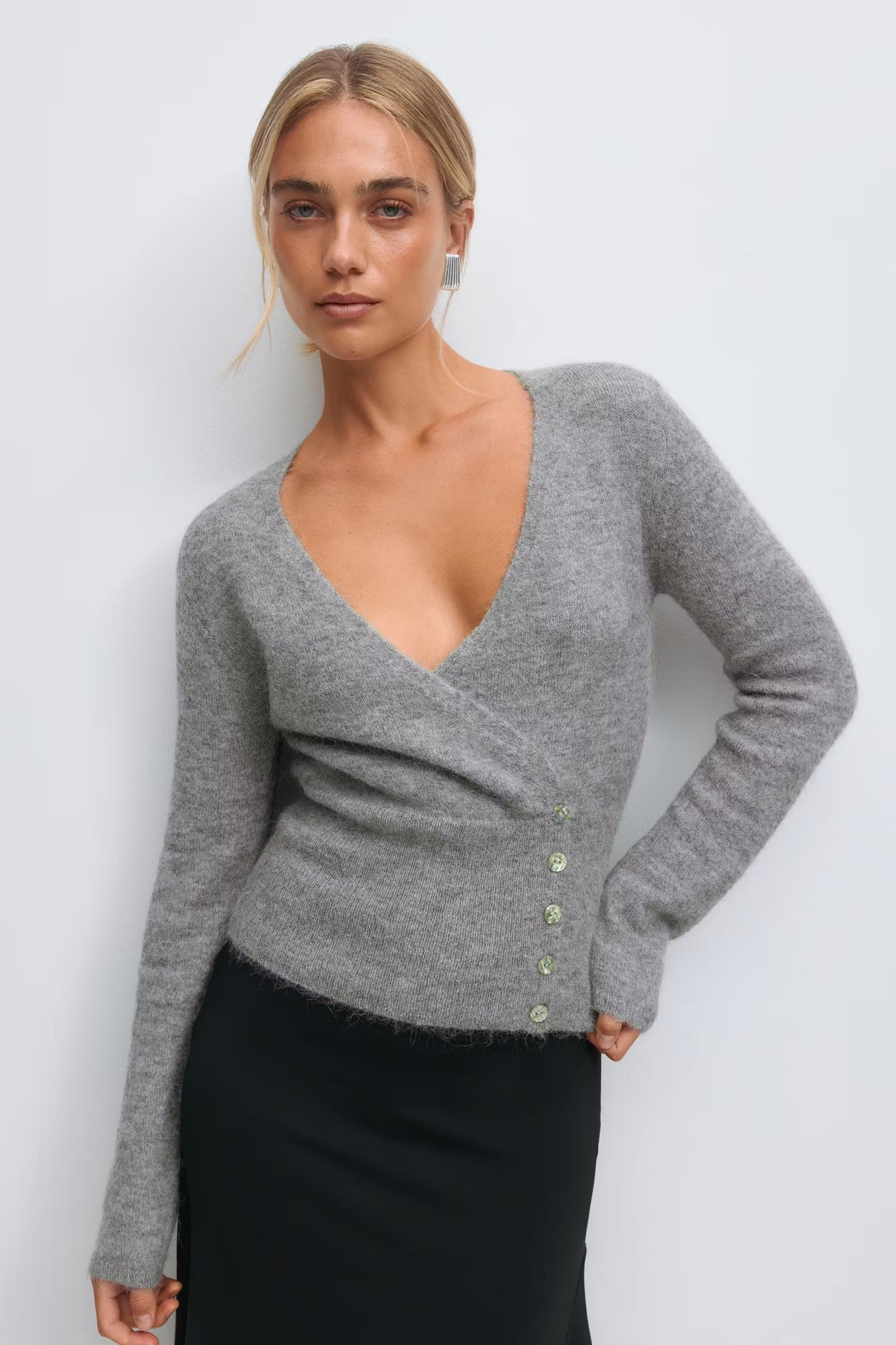 Vesprina Open Knit Cardigan