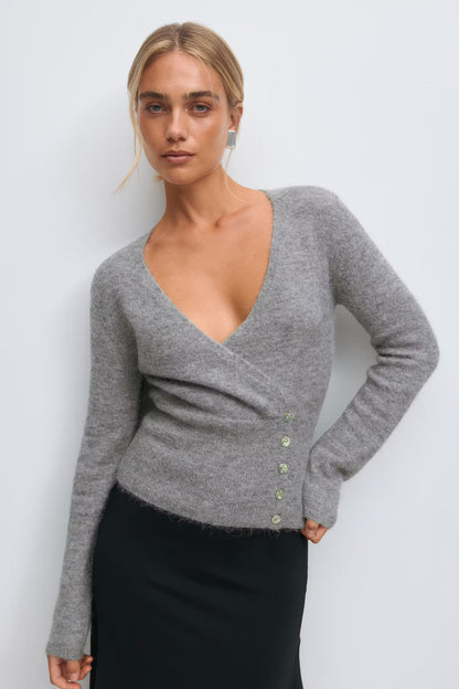 Vesprina Open Knit Cardigan