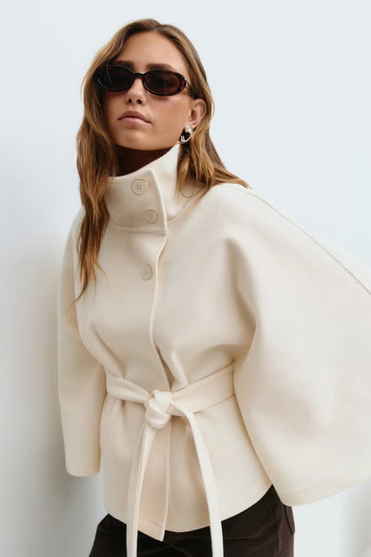 Jacket with belt