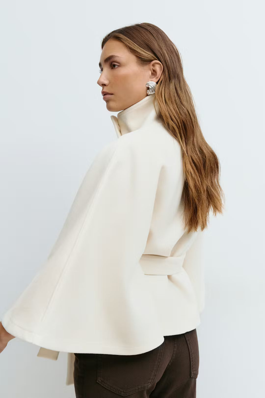Jacket with belt