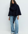 Jacket with belt