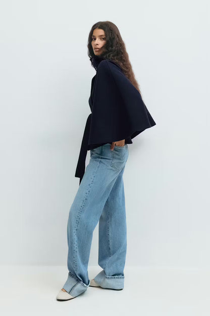 Jacket with belt