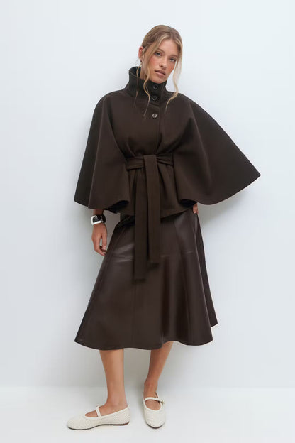 Jacket with belt