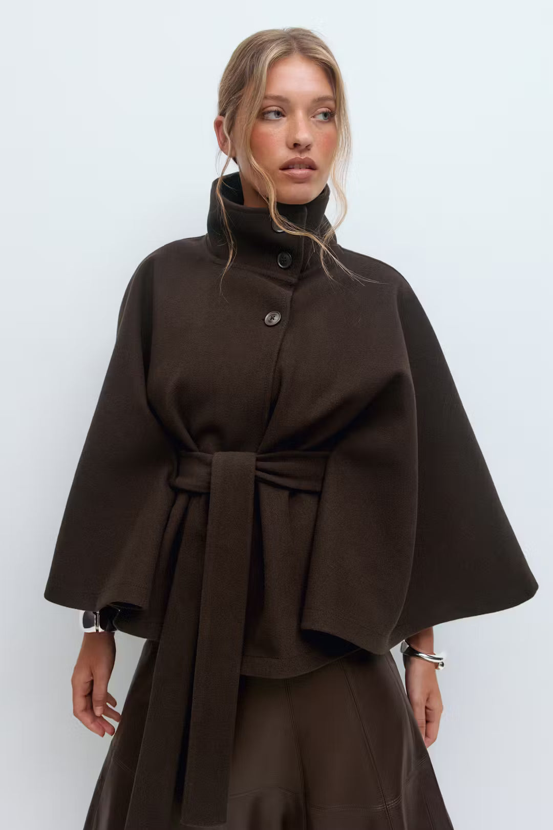 Jacket with belt