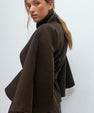 Jacket with belt