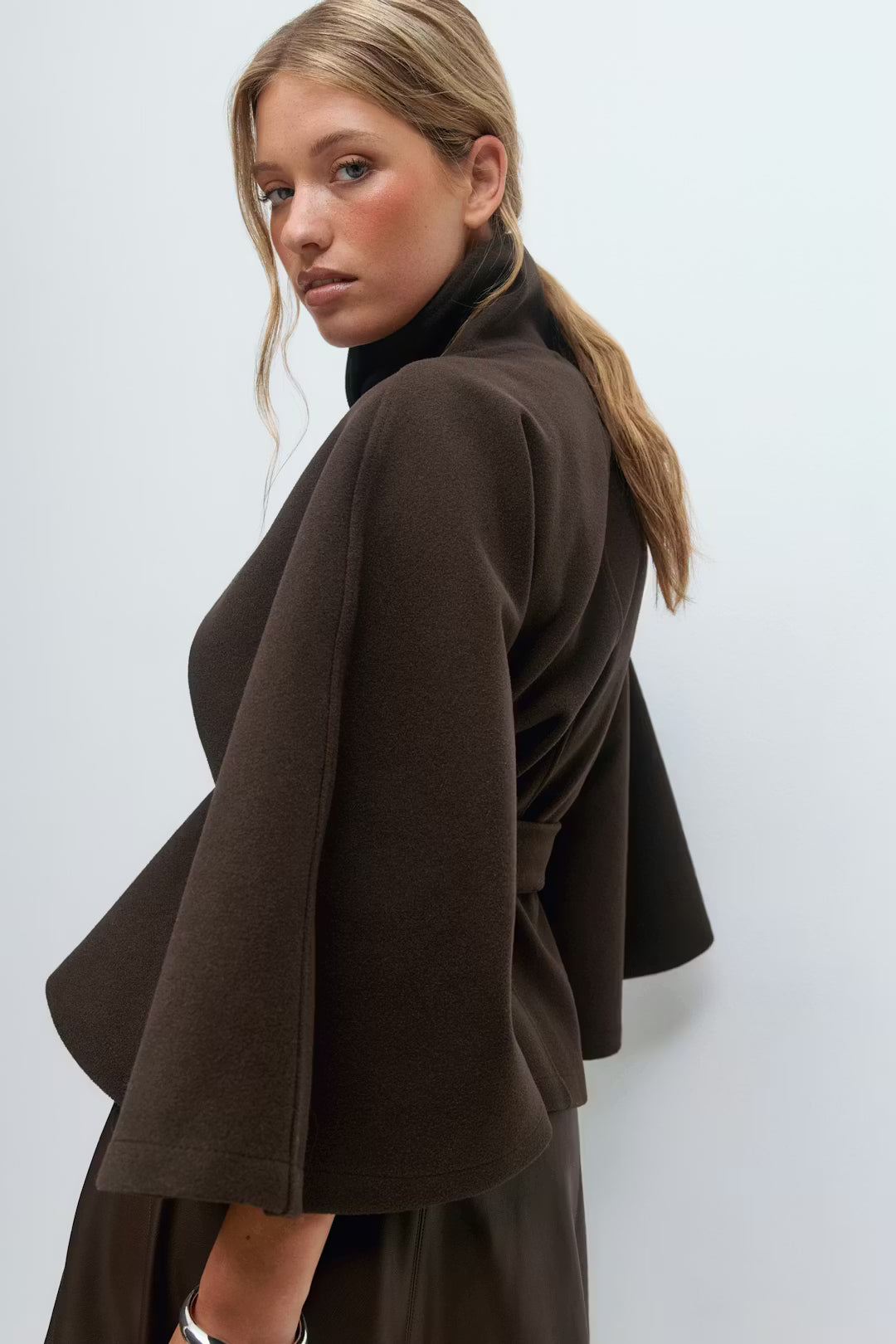 Jacket with belt