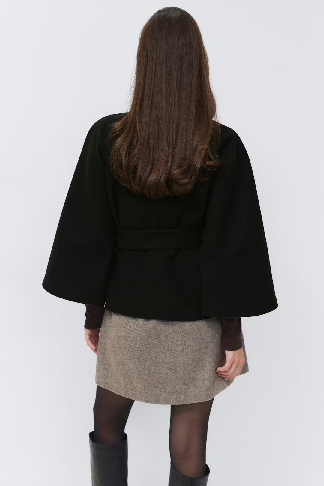 Jacket with belt