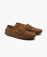 Suede Driver Loafers