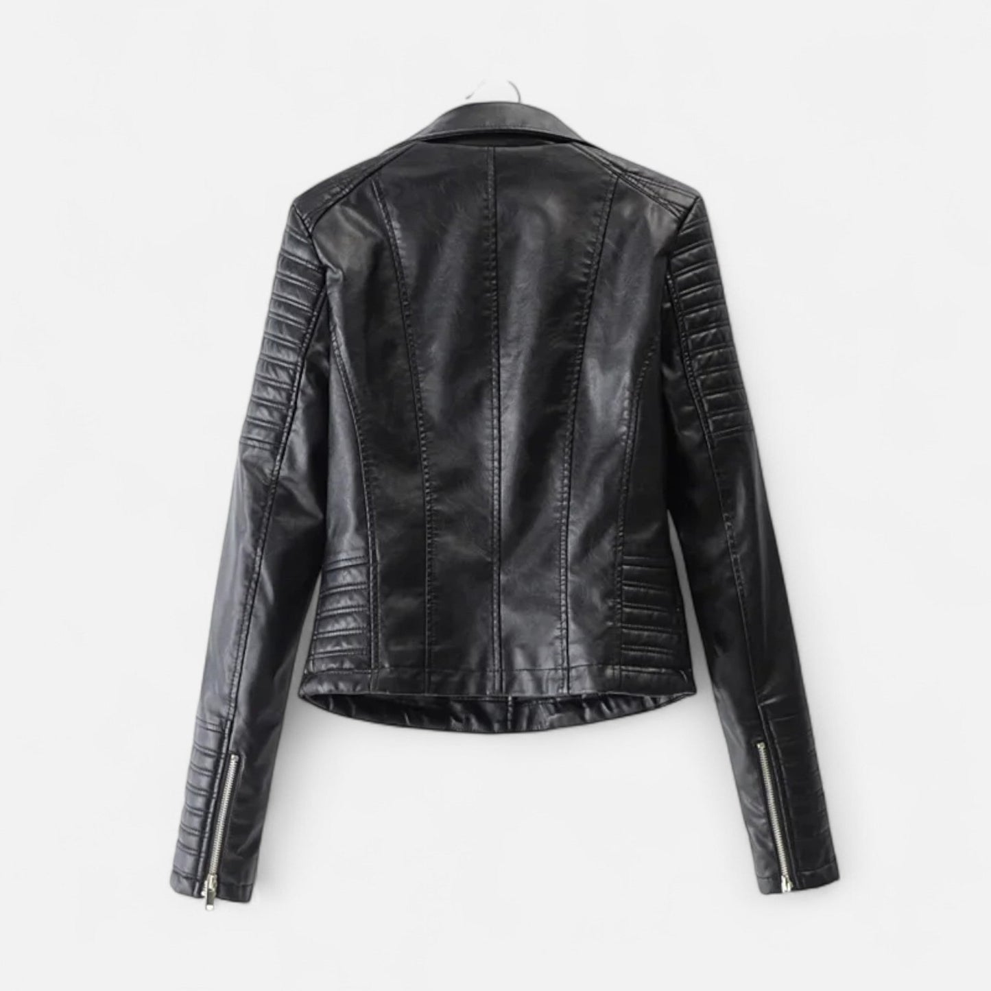 Ancient World | Timeless Women's Leather Biker Design Jacket