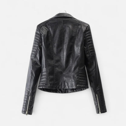 Ancient World | Timeless Women's Leather Biker Design Jacket