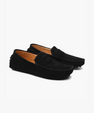 Suede Driver Loafers
