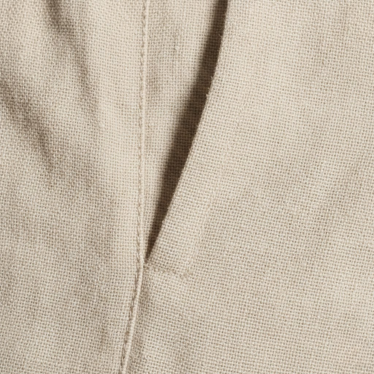 Men's straight-cut cotton sweatpants with drawstring