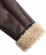 Short Loose and Versatile Women's Jacket Lined with Fur