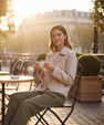 Claire - Elegant Cable Knit Cardigan