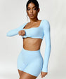  Julie Long-Sleeve Gym Top 