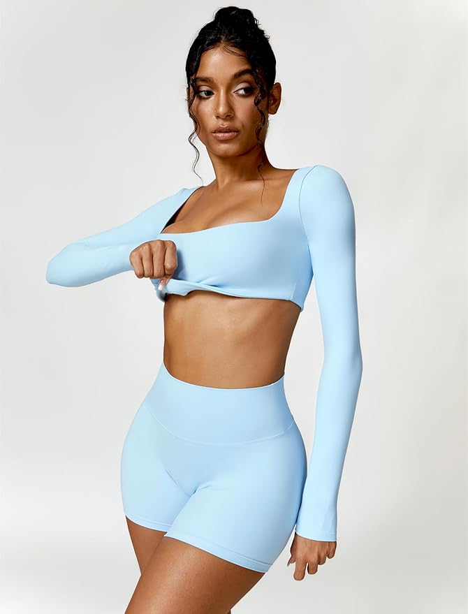  Julie Long-Sleeve Gym Top 