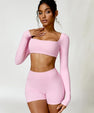  Julie Long-Sleeve Gym Top 