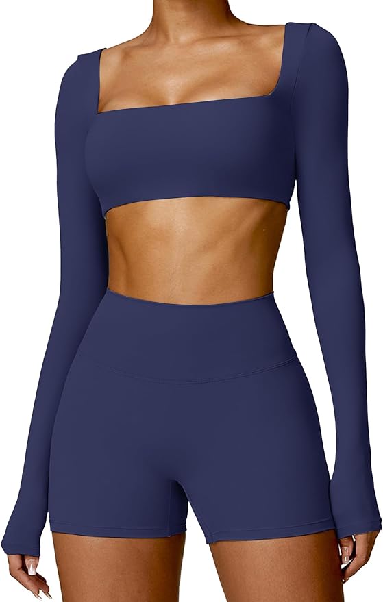  Julie Long-Sleeve Gym Top 