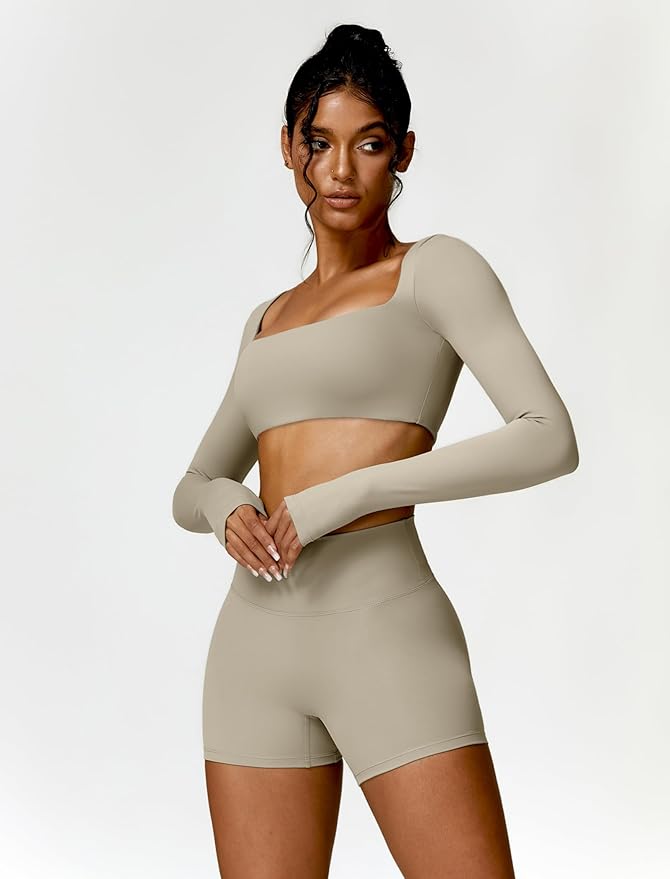  Julie Long-Sleeve Gym Top 
