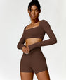  Julie Long-Sleeve Gym Top 