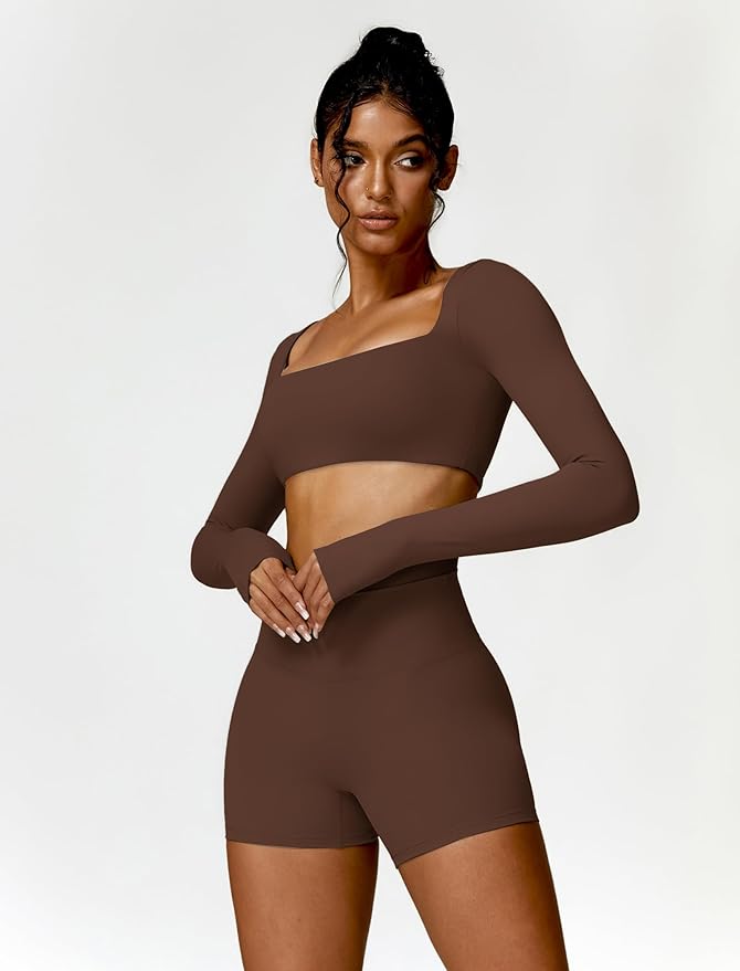  Julie Long-Sleeve Gym Top 