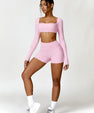  Julie Long-Sleeve Gym Top 