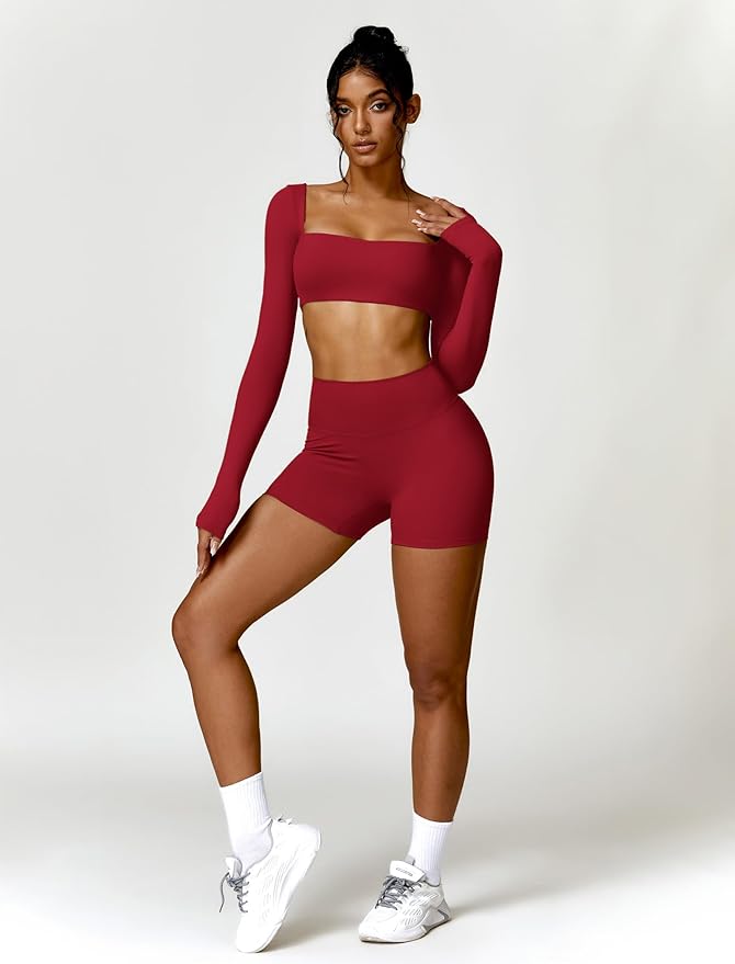  Julie Long-Sleeve Gym Top 