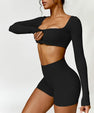  Julie Long-Sleeve Gym Top 