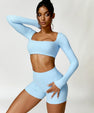  Julie Long-Sleeve Gym Top 