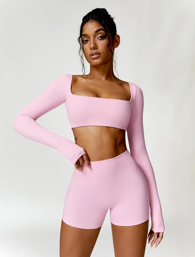  Julie Long-Sleeve Gym Top 