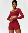  Julie Long-Sleeve Gym Top 
