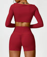  Julie Long-Sleeve Gym Top 