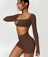  Julie Long-Sleeve Gym Top 