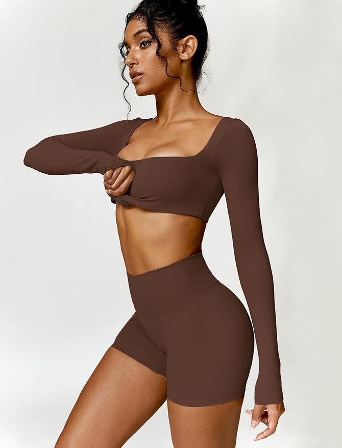  Julie Long-Sleeve Gym Top 