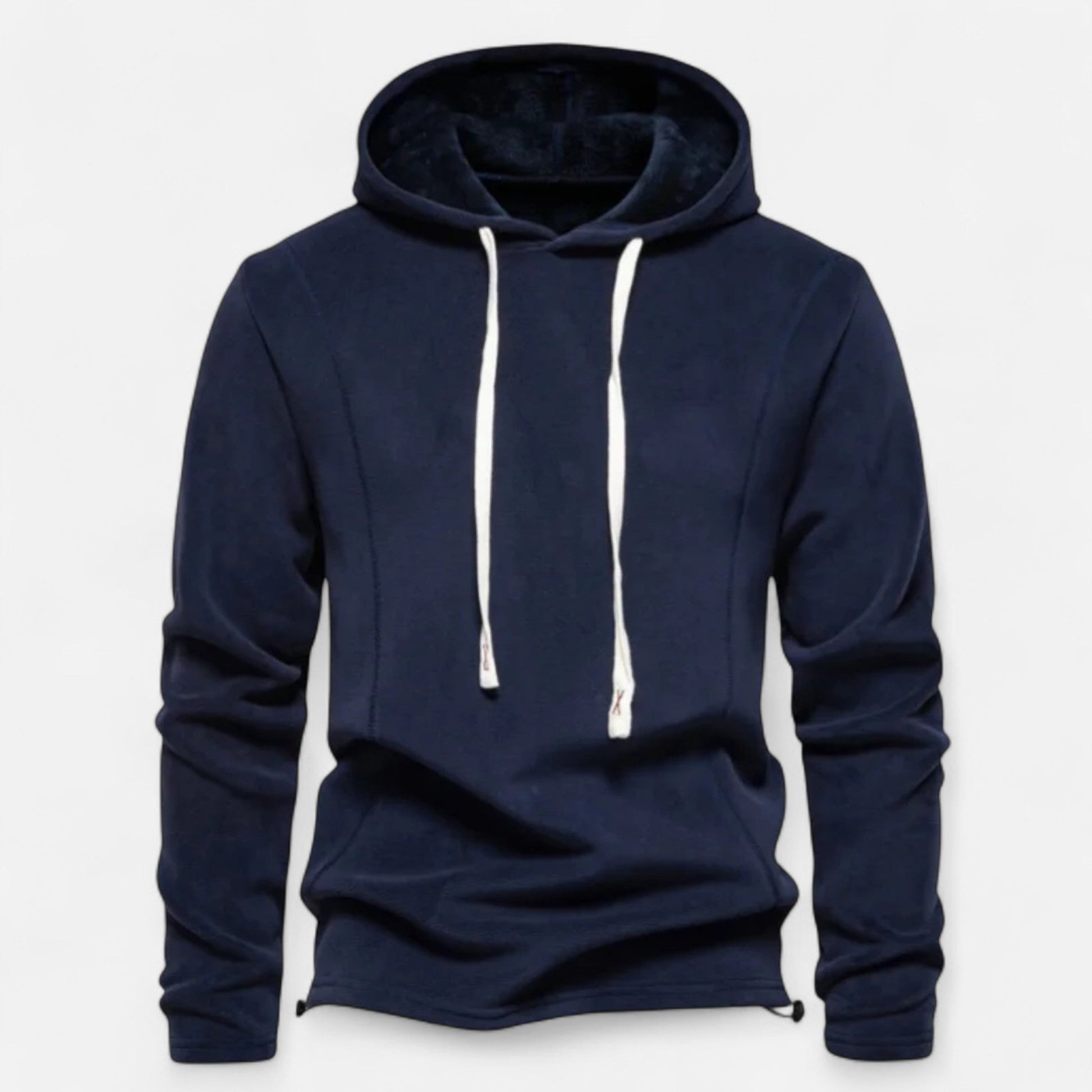 Maison Verdi | Men's Fleece Zip-Up Sweater Autumn-Winter