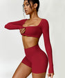  Julie Long-Sleeve Gym Top 